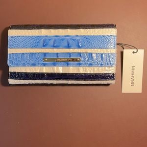 Brahmin trifold vineyard wallet